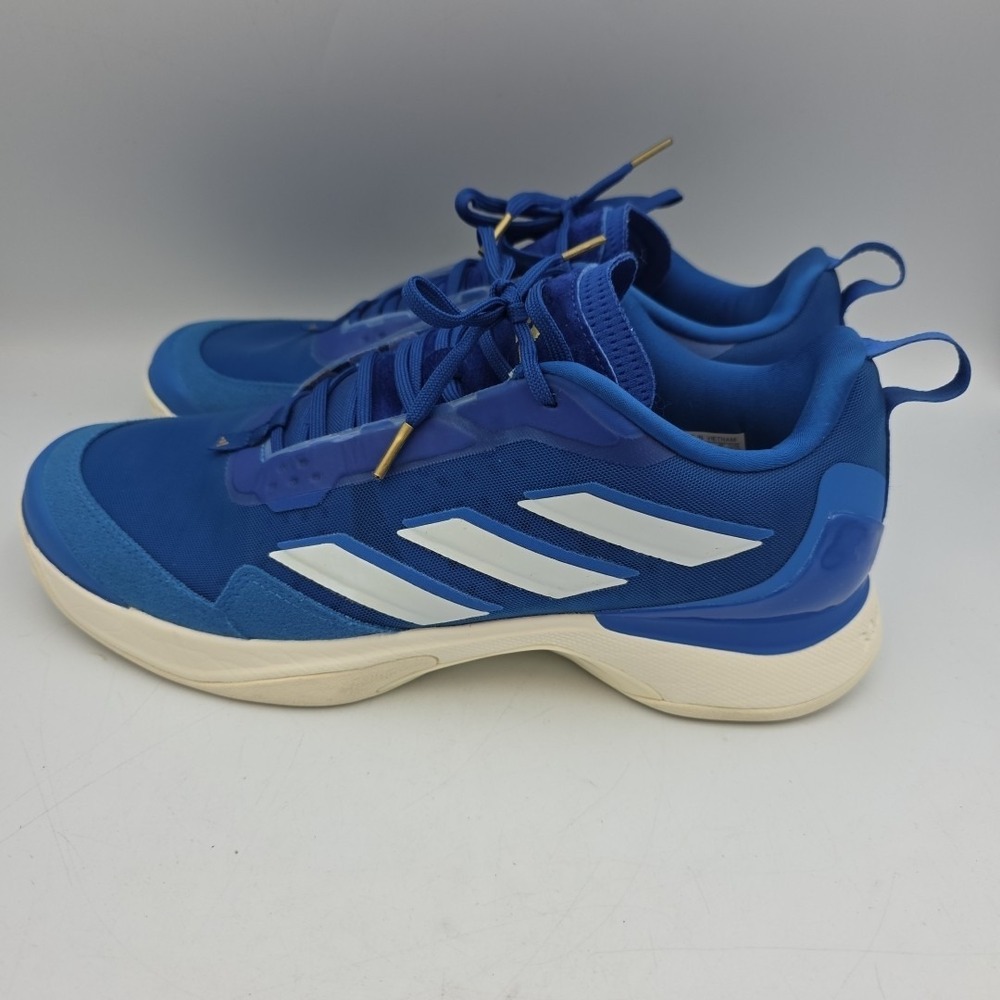 Adidas Avacourt Royal Blue Cloud White Women's Tennis Shoes‎ Size 11-  ID2080